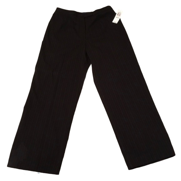 Charter Club Pants - NWT! Charter Club Black Striped Pants - 14P
